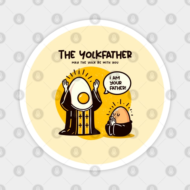 THE YOLKFATHER Magnet by Fabrik